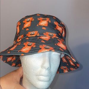 The Home Depot Logo Character Bucket Hat Fishing Outdoor Boating OS